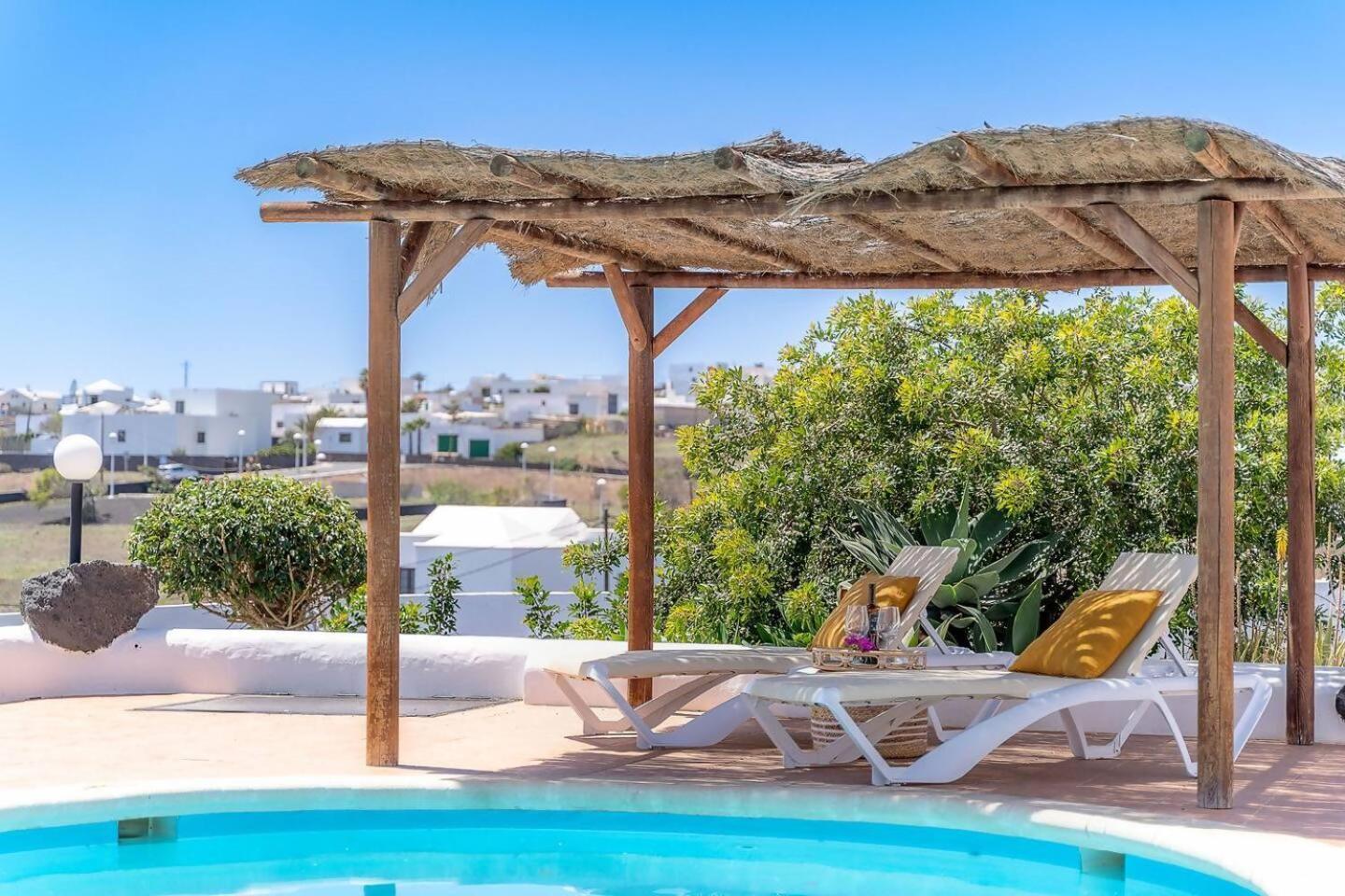 Amazing 3 Bedroom Ocean View With Pool Tías Екстериор снимка